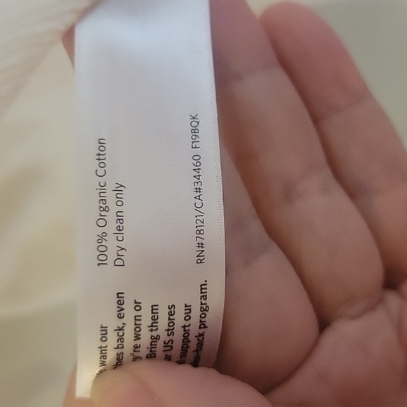 Eileen Fisher Womans SzXL organic cotton Soft White hooded long sleeve Sweater - Picture 3 of 6